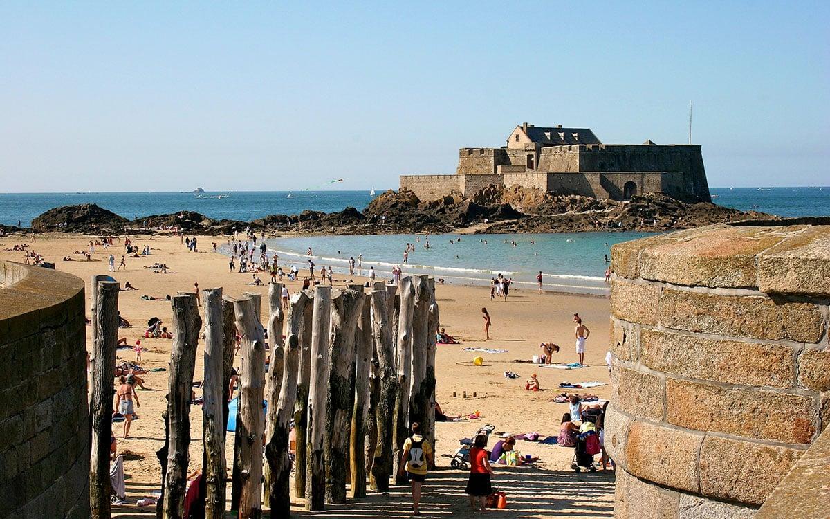 Plage saint malo